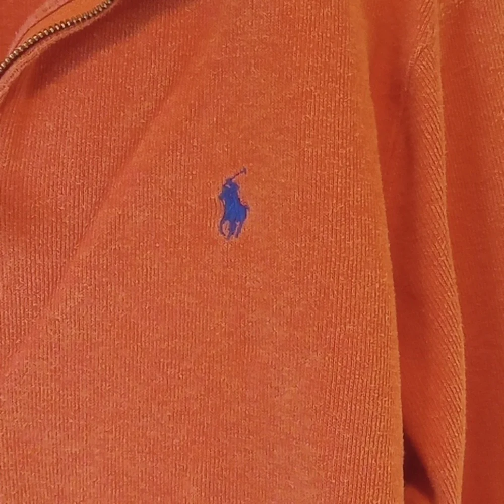 Polo Ralph Lauren Mock Neck 1/4 Zip Pullover Sweater Men's Sz Large EUC NICE!